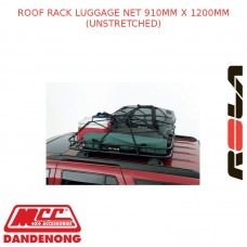 ROOF RACK LUGGAGE NET 910MM X 1200MM (UNSTRETCHED)